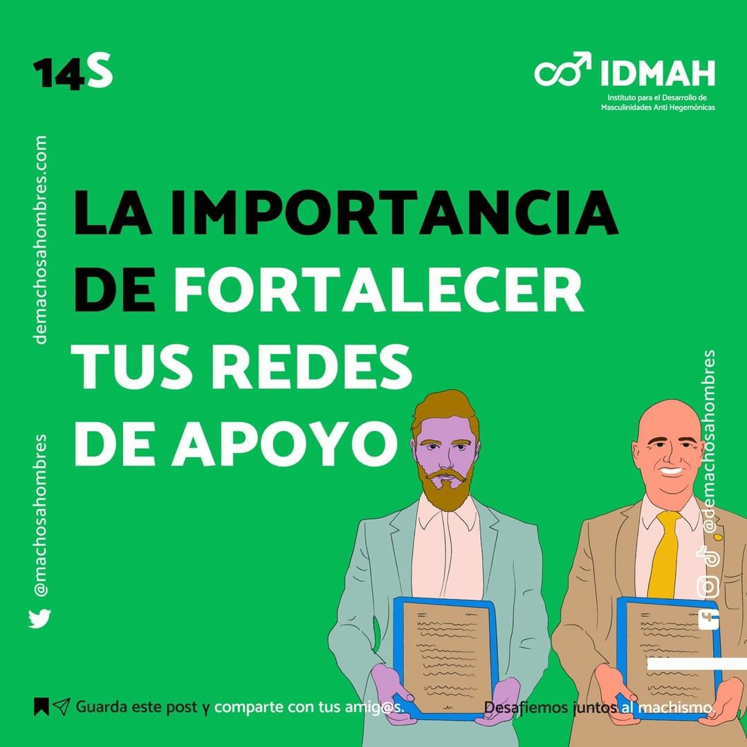 De machos a hombres: te damos apoyo psicológico